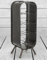 Camden Metal Industrial Small 8 Bottle Wine Rack - DT-8115