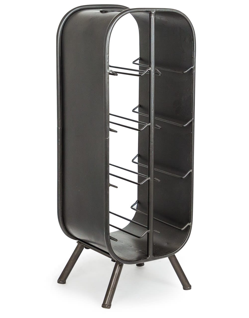 Camden Metal Industrial Small 8 Bottle Wine Rack - DT-8115