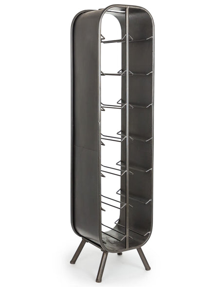 Camden Metal Industrial Large 14 Bottle Wine Rack - DT-8116