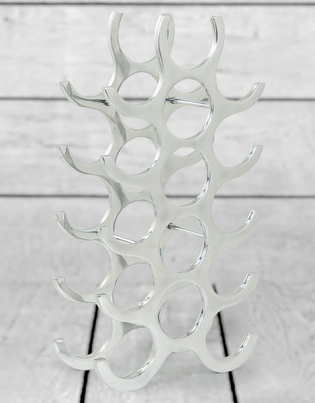 Aluminium 15 Bottle Wine Rack - AL135