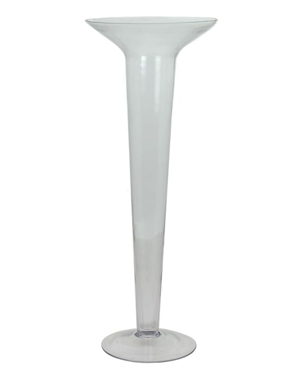 Large Glass Stem Vase - GW67