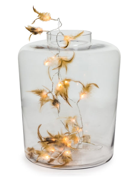 Large Clear Glass Jar Vase - GW71