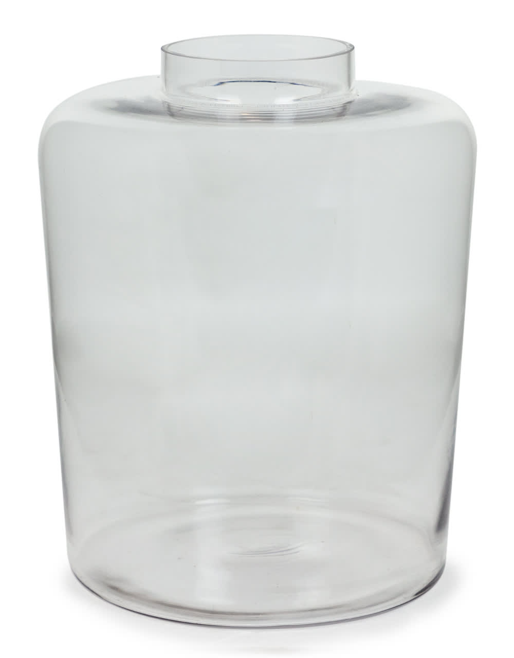 Large Clear Glass Jar Vase - GW71