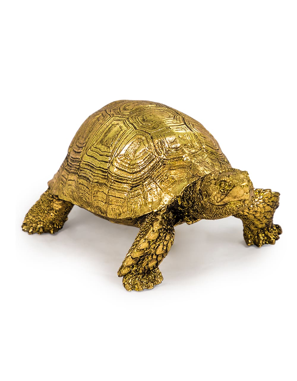 Small Gold Tortoise Figure - DVM18
