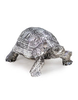 Small Silver Tortoise Figure - DVM19