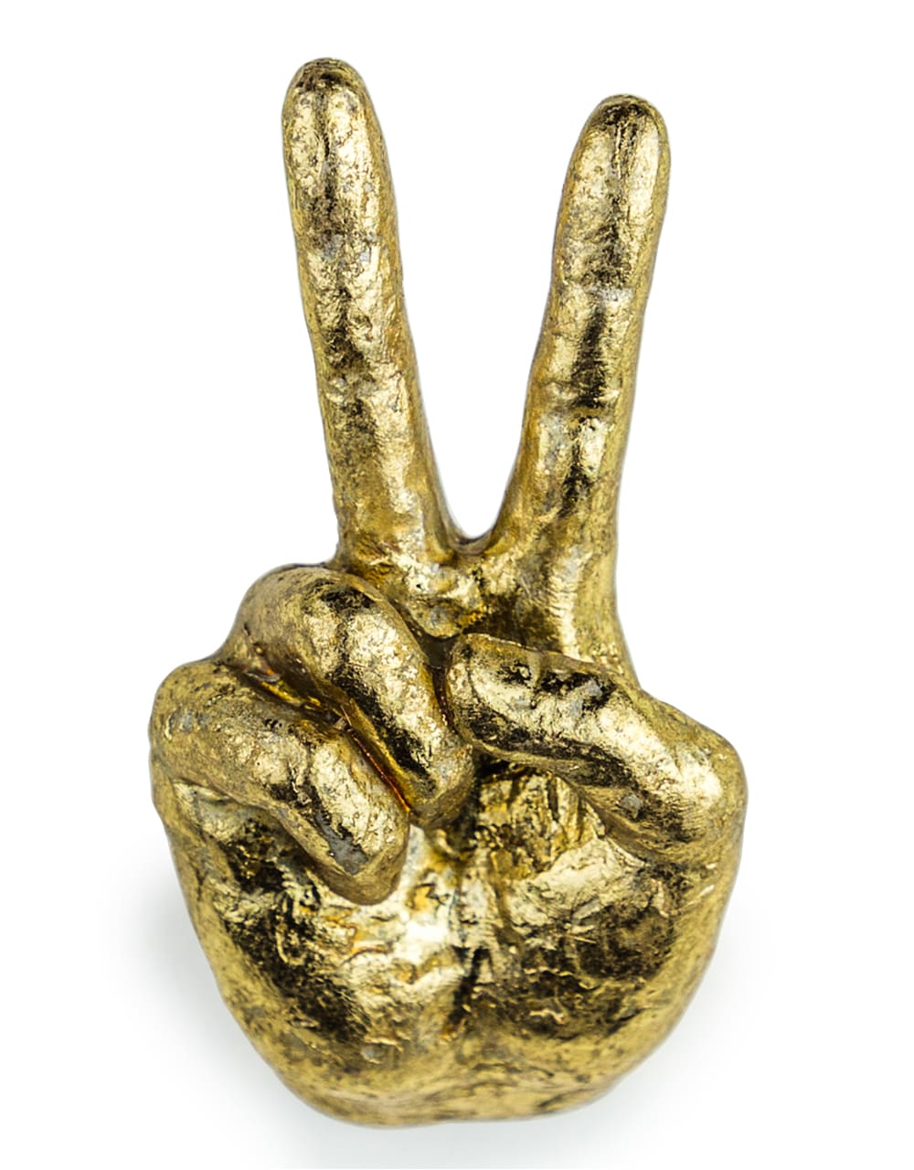 Gold Set of 4 Peace Wall Hands - TPR21