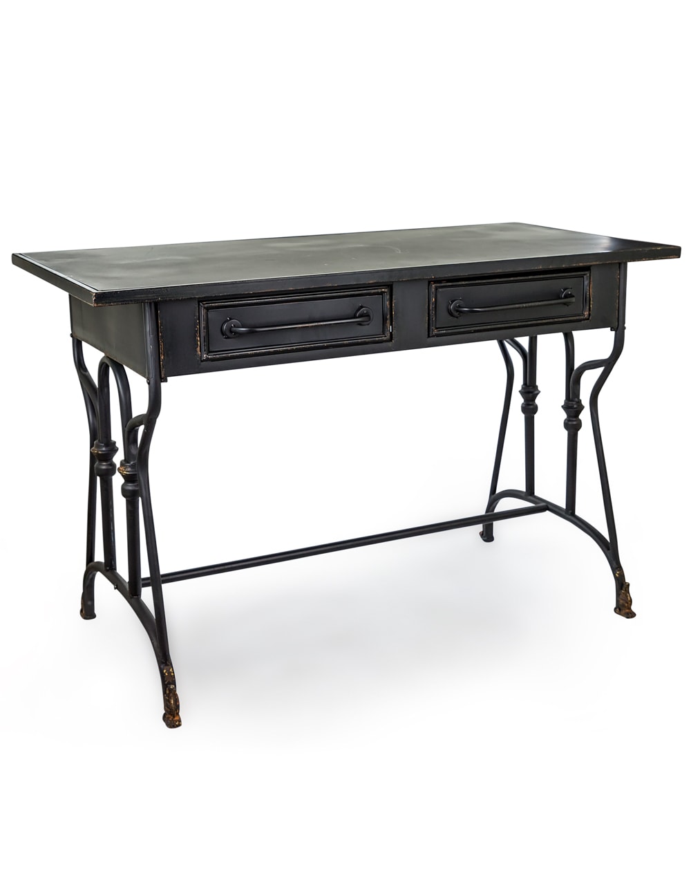 Black Metal "Verne" Desk/Table - VRN14