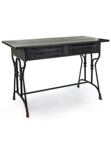 Black Metal "Verne" Desk/Table - VRN14