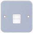 Selectric Metal Clad 1 Gang Telephone Master Socket