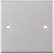 Selectric 7M-Pro Satin Chrome 1 Gang Blank Plate