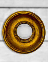 Antiqued Gold Deep Framed Extra Small Convex Mirror - MK35