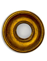 Antiqued Gold Deep Framed Extra Small Convex Mirror - MK35