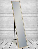Gold Framed Arden Rectangular Cheval Dressing Mirror - M398
