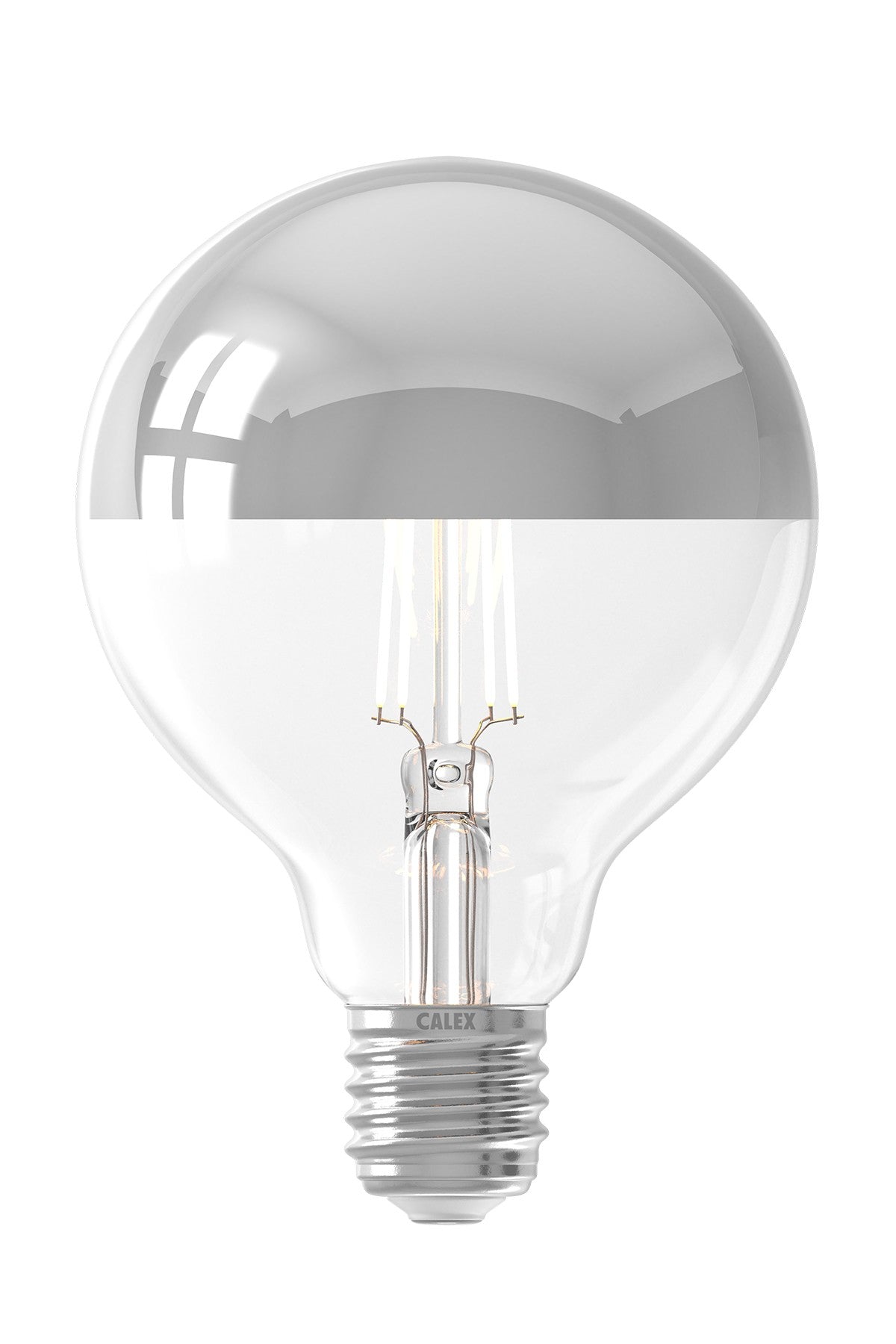 Calex 425455 - Filament LED Dimmable Top Mirror Globe Lamps 240V 4,0W