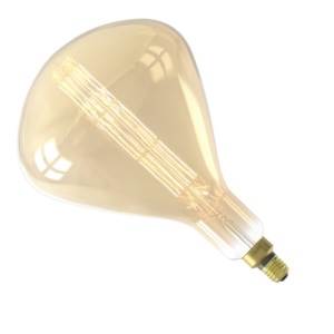 Sydney Gold LED lamp 8W 800lm 2200K Dimmable - Calex - 425924