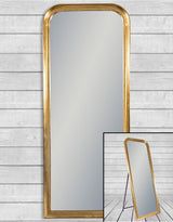 Antique Gold Beaded Dressing Mirror - M404