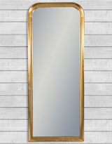 Antique Gold Beaded Dressing Mirror - M404