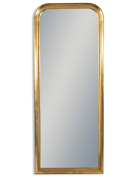 Antique Gold Beaded Dressing Mirror - M404
