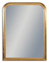 Antique Gold Beaded Portrait Wall Mirror - M408