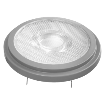 P36L11FL-93D-RA AR111-LED for exchange with 12V halogen lamps, warm white light, 24°, dimmable, base G53