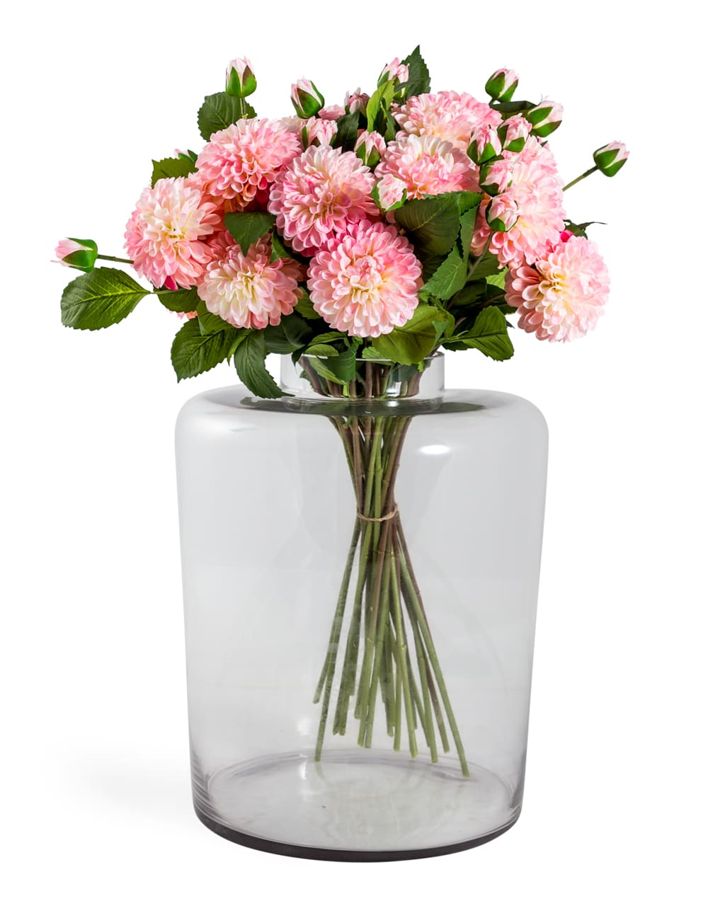 Single Pink Dahlia Stem (to be bought in qtys of 24) - AF71