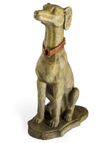 Extra Large Rustic Stone Effect Dog Statue - NBR25