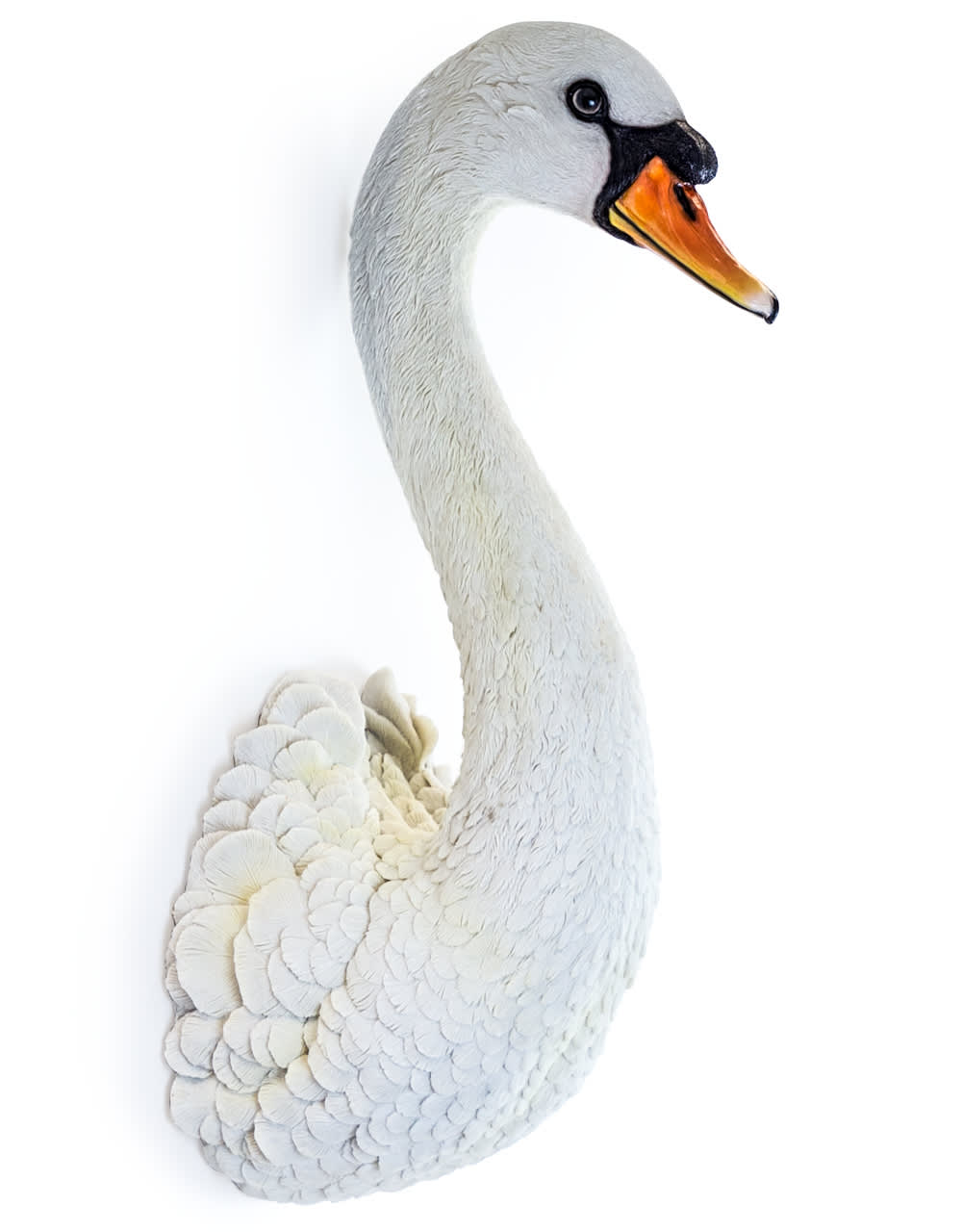 Large White Swan Wall Head - BD167