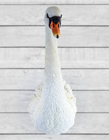 Large White Swan Wall Head - BD167