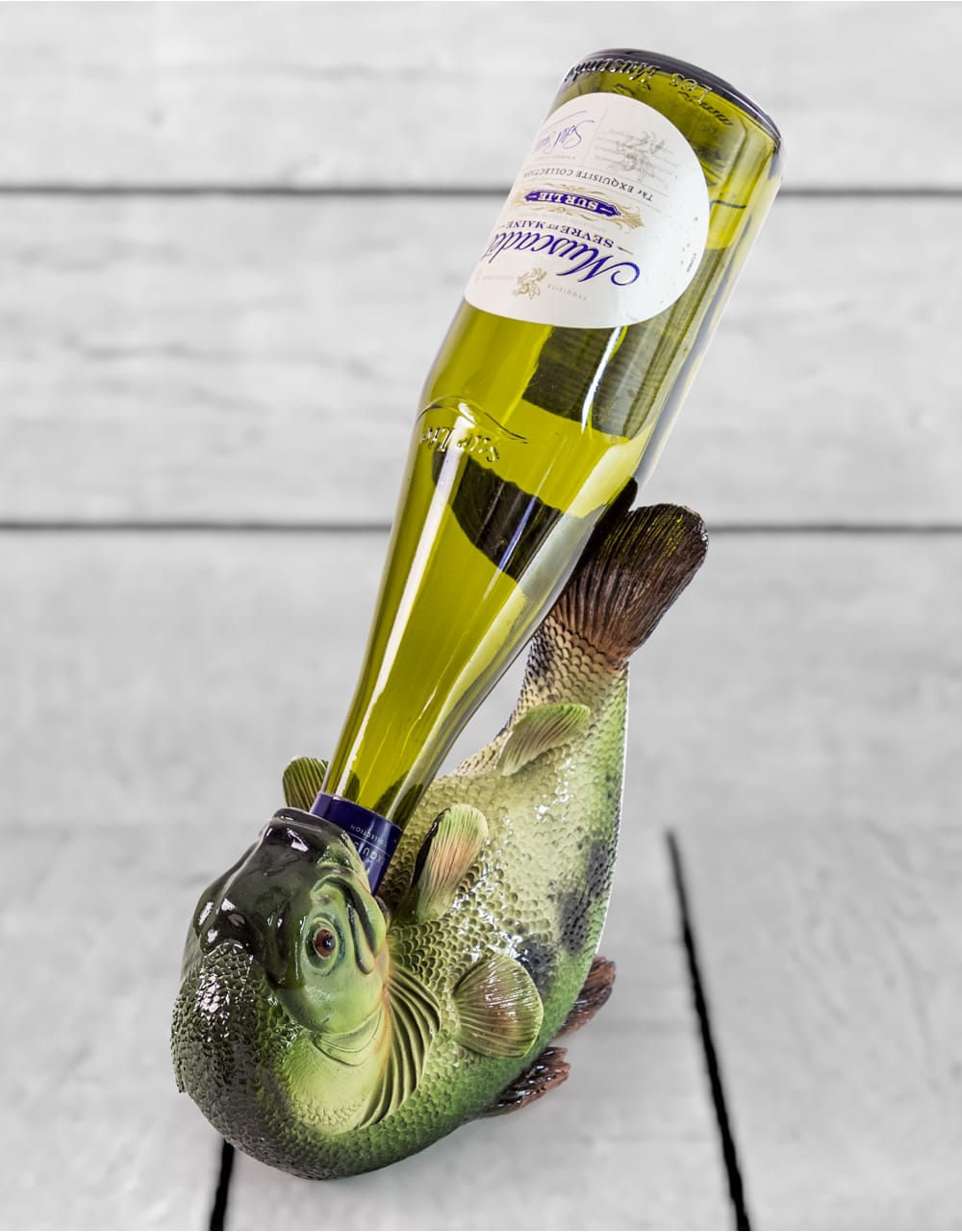 "Drinks Like a Fish" Wine Bottle Holder - BD169