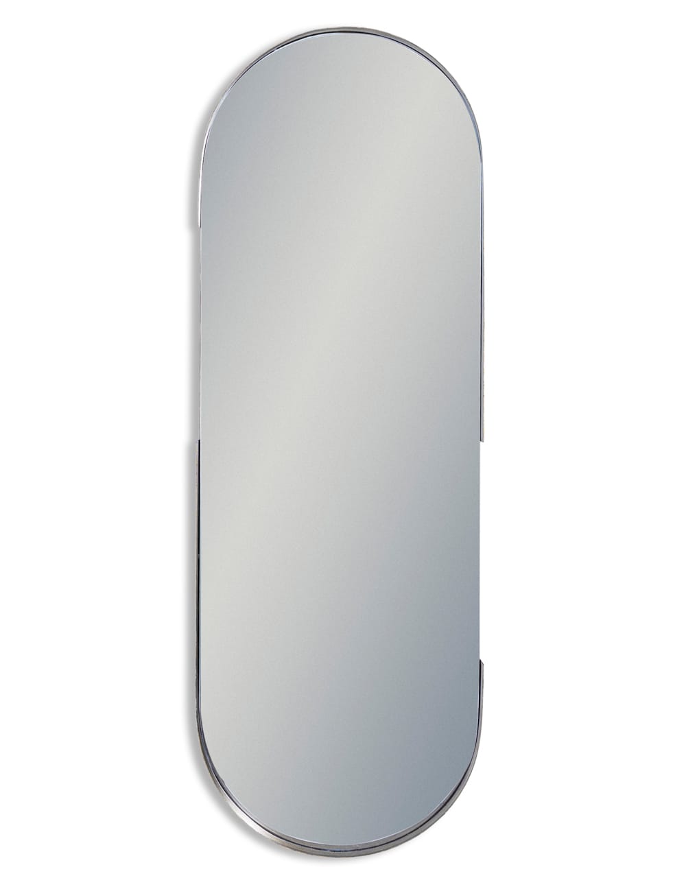 Antique Silver/Champagne Medium Portrait Wall Mirror - JRG46