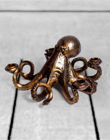 Antique Bronze Octopus Candle Stick - SM87