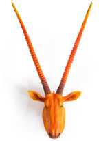 Atomic Orange Antelope Wall Head - BD74