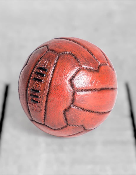 Small Antique Leather Style Football Desk Ornament - CRT79
