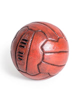 Small Antique Leather Style Football Desk Ornament - CRT79