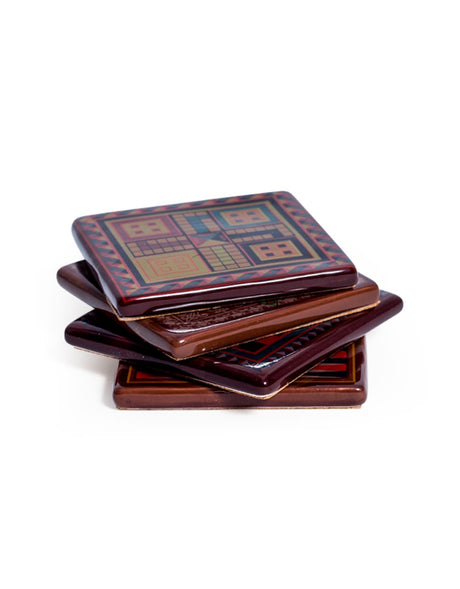 Set of 4 Classic Board Game Coasters - CRT80