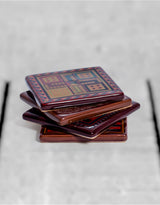 Set of 4 Classic Board Game Coasters - CRT80