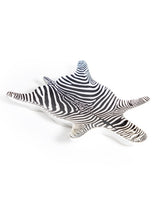 Ceramic Zebra Hide Pattern Trinket Plate (to be bought in qtys of 2) - CRT81