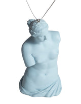 Blue Venus De Milo Hanging Decoration (to be bought in qtys of 8) - CRT84