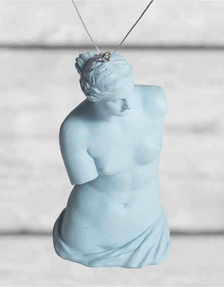 Blue Venus De Milo Hanging Decoration (to be bought in qtys of 8) - CRT84