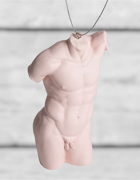Pink Male Torso Hanging Decoration (to be bought in qtys of 8) - CRT88