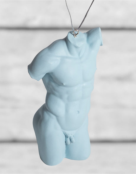 Blue Male Torso Hanging Decoration (to be bought in qtys of 8) - CRT89