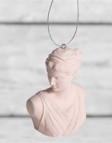 Pink Artemis Bust Hanging Decoration (to be bought in qtys of 8) - CRT103