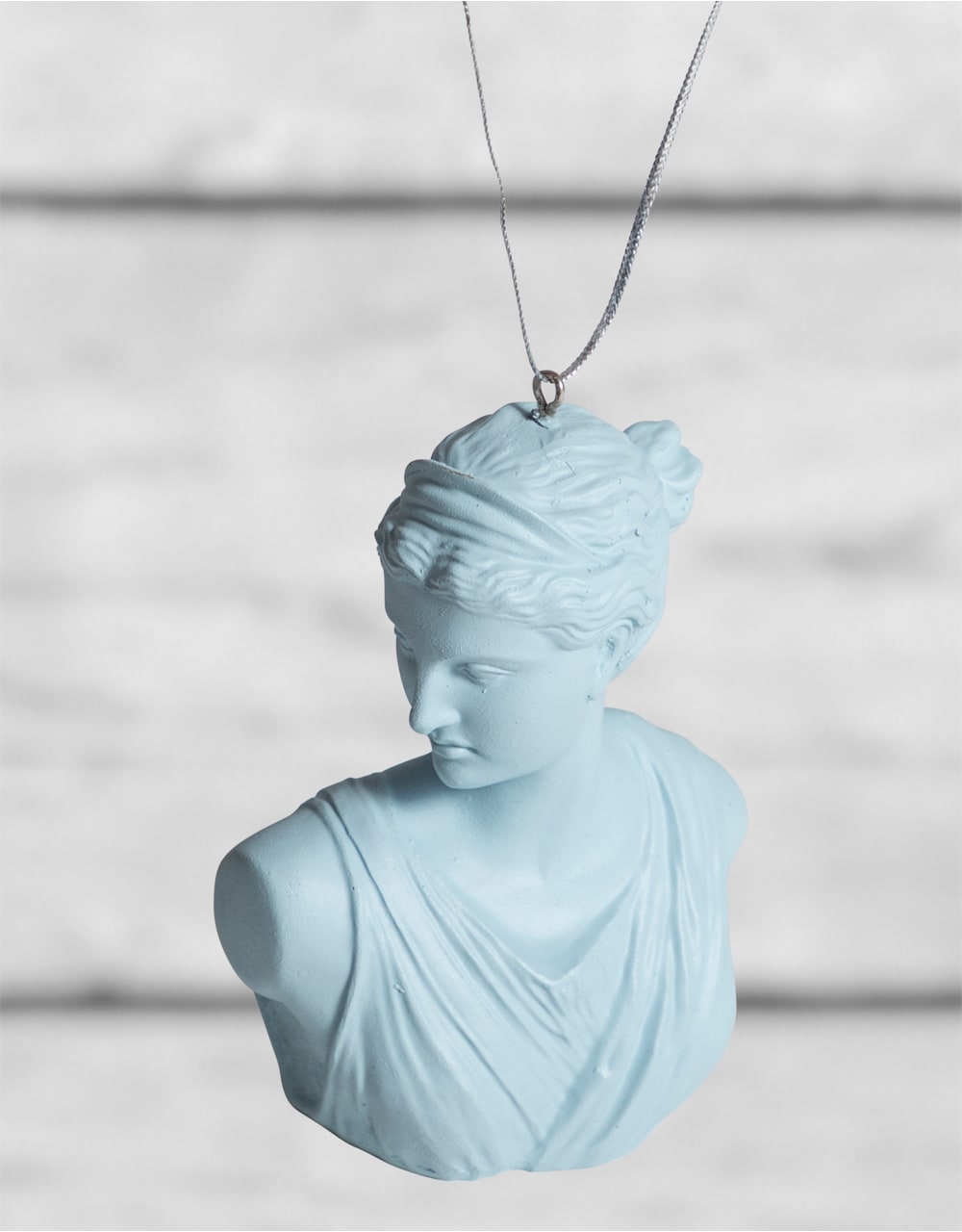 Blue Artemis Bust Hanging Decoration (to be bought in qtys of 8) - CRT104