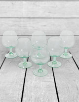Set of 6 Recycled Glass Gin Goblets - GW137