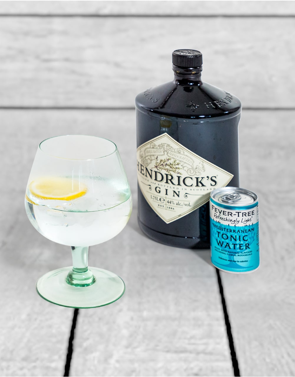 Set of 6 Recycled Glass Gin Goblets - GW137
