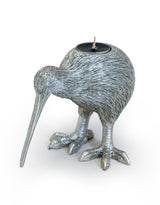 Silver Kiwi Bird Tealight Holder - DVM36