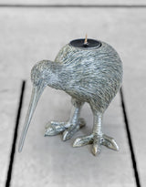 Silver Kiwi Bird Tealight Holder - DVM36