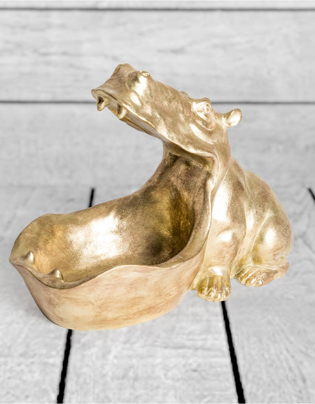 Gold Hungry Hippo Storage Bowl (to be bought in qtys of 2) - SM91