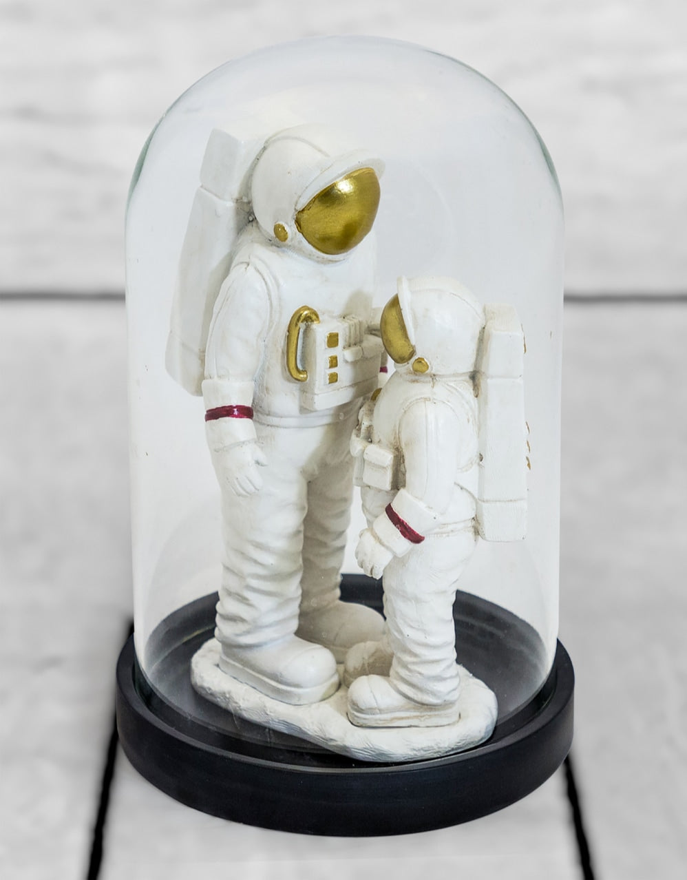 Astronaut Parent and Child in Glass Dome - TPR96