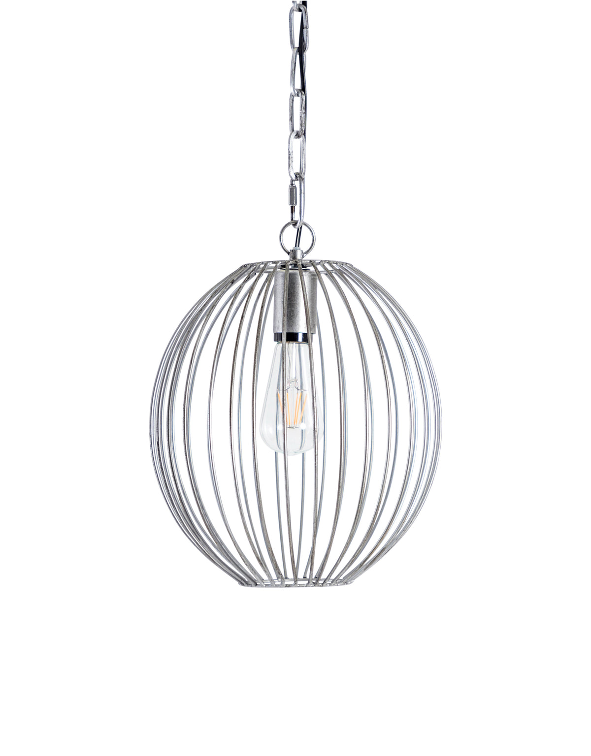 Steel Medium Wire Sphere Ceiling Pendant - HKL78